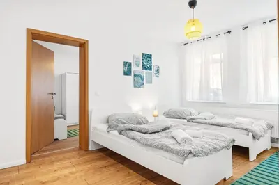 Ein Bett oder Betten in einem Zimmer der Unterkunft Chic & Modern Apartment