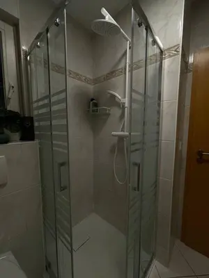 Ein Badezimmer in der Unterkunft Neuenhagen Haven