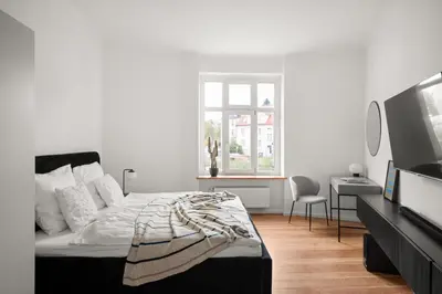 TV/Unterhaltungsangebot in der Unterkunft Stilvolle 3-Zimmer-Wohnung in Potsdam