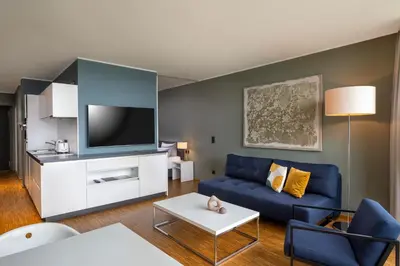 TV/Unterhaltungsangebot in der Unterkunft Waveboard Hotel & Boardinghouse