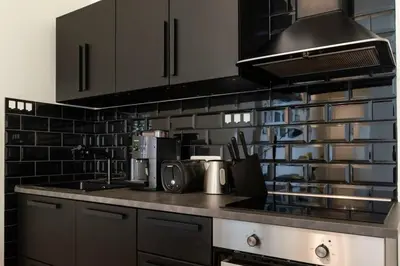 Küche/Küchenzeile in der Unterkunft Family Apartment in central location