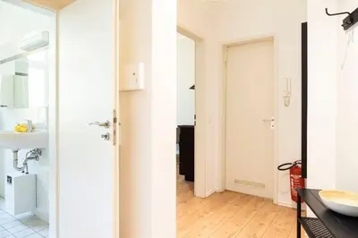 Ein Badezimmer in der Unterkunft Family Apartment in central location