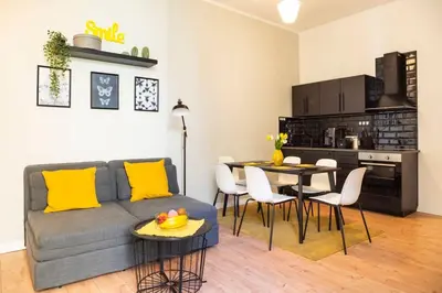 Küche/Küchenzeile in der Unterkunft Family Apartment in central location
