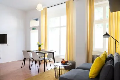 TV/Unterhaltungsangebot in der Unterkunft Central Apartment
