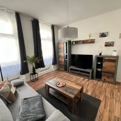 Wohnen in Loriots Wasserstadt mit Kamin und MagentaTV