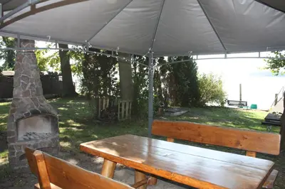 Ein Garten an der Unterkunft Ferienhof Löschebrand