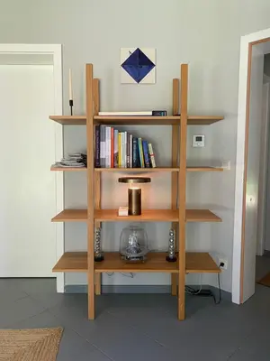 Die Bibliothek im Ferienhaus