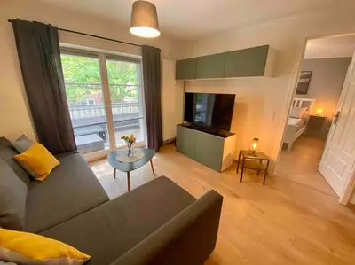 TV/Unterhaltungsangebot in der Unterkunft Apartment in Potsdam-Babelsberg