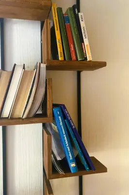 Die Bibliothek im Ferienhaus