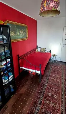 Ein Bett oder Betten in einem Zimmer der Unterkunft Room with a view