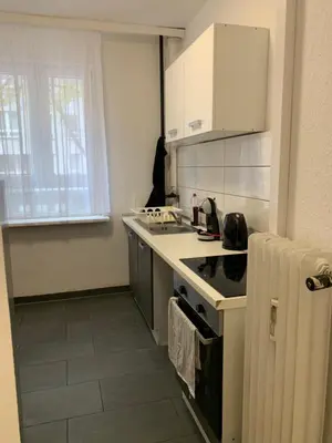 Küche/Küchenzeile in der Unterkunft Enjoy Berlin