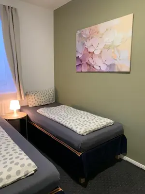 Ein Bett oder Betten in einem Zimmer der Unterkunft Rising Berlin