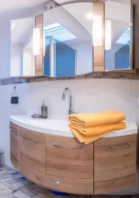 Ein Badezimmer in der Unterkunft Unser Studio-Apartment 
