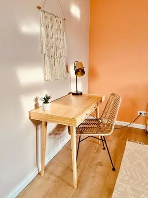 Ein Sitzbereich in der Unterkunft Ferienwohnung Auszeit für die ganze Familie