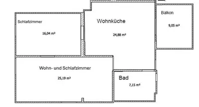 Grundriss der Unterkunft Alte Schmiede Buckow