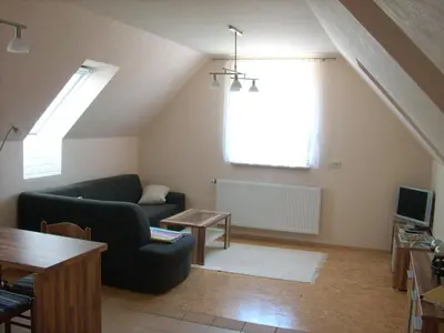 TV/Unterhaltungsangebot in der Unterkunft Ferienwohnung 