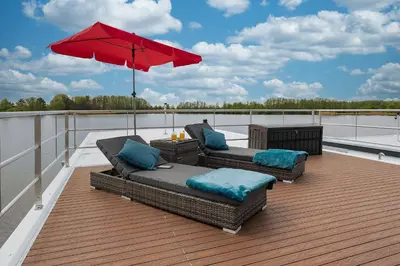 Grundriss der Unterkunft Floatinghouses Zehdenick