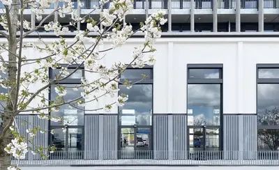 Das Gebäude in dem sich das Hotel befindet
