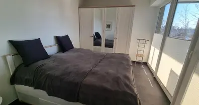 Ein Bett oder Betten in einem Zimmer der Unterkunft Park-Apartment Scharmützelsee Wohnung 7