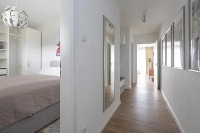 Ein Bett oder Betten in einem Zimmer der Unterkunft Park-Apartment Scharmützelsee Wohnung 12