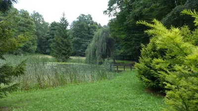 Ein Garten an der Unterkunft Ferienhaus Natura