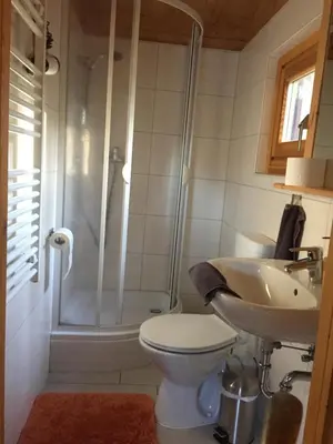 Ein Badezimmer in der Unterkunft Ferienhaus Natura