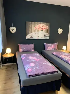 Ein Bett oder Betten in einem Zimmer der Unterkunft Just Berlin