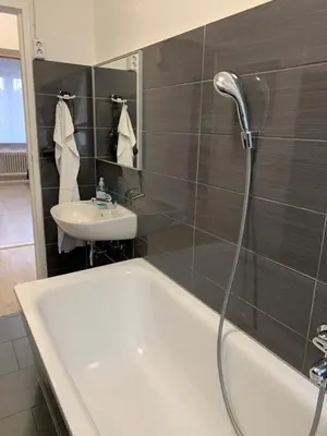Ein Badezimmer in der Unterkunft Just Berlin