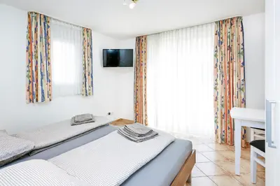 Ein Bett oder Betten in einem Zimmer der Unterkunft Ferienwohnung Berlin