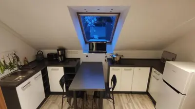 Küche/Küchenzeile in der Unterkunft Ferienwohnung, Monteurwohnung, Voll Eingerichtet