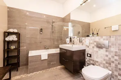 Ein Badezimmer in der Unterkunft Arabel Design Apartments
