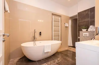 Ein Badezimmer in der Unterkunft Arabel Design Apartments