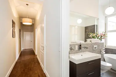 Ein Badezimmer in der Unterkunft Arabel Design Apartments