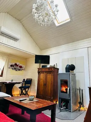 TV/Unterhaltungsangebot in der Unterkunft Ferienhaus im Sonnental