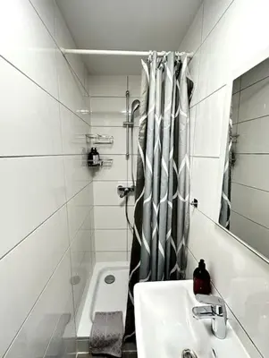 Ein Badezimmer in der Unterkunft Art Nouveau ap in Berlins Center