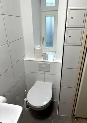 Ein Badezimmer in der Unterkunft Art Nouveau ap in Berlins Center