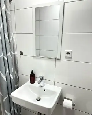 Ein Badezimmer in der Unterkunft Art Nouveau ap in Berlins Center
