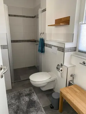 Ein Badezimmer in der Unterkunft Altstadt-Apartment Kirchblick