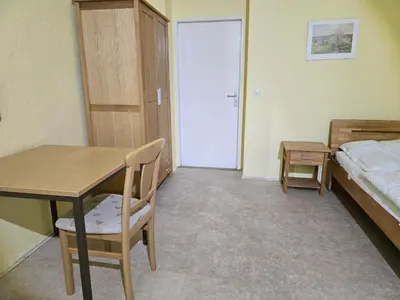 Ein Bett oder Betten in einem Zimmer der Unterkunft Schulsportverein Lichtenrade e V