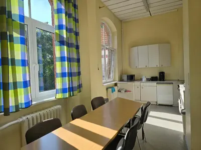 Küche/Küchenzeile in der Unterkunft Schulsportverein Lichtenrade e V