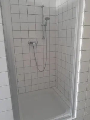 Ein Badezimmer in der Unterkunft Schulsportverein Lichtenrade e V