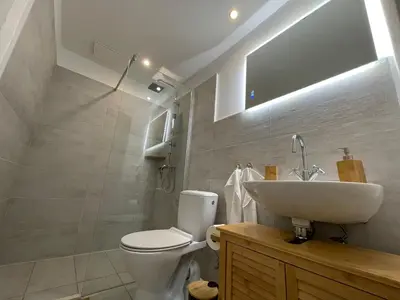 Ein Badezimmer in der Unterkunft Bamboo Berlin