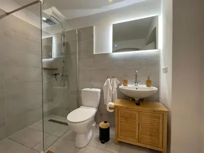 Ein Badezimmer in der Unterkunft Bamboo Berlin