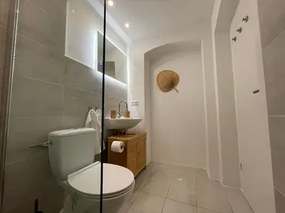 Ein Badezimmer in der Unterkunft Bamboo Berlin
