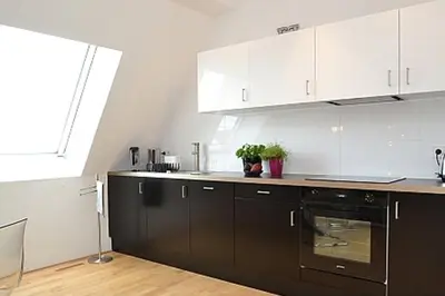 Küche/Küchenzeile in der Unterkunft Stylish maisonette, Prenzlauer Berg, 70m2