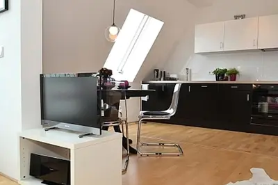 Küche/Küchenzeile in der Unterkunft Stylish maisonette, Prenzlauer Berg, 70m2