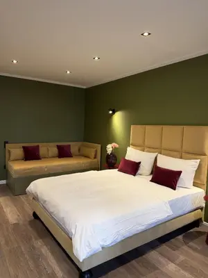 Ein Bett oder Betten in einem Zimmer der Unterkunft Luxury residence by P&M in Prenzlauer Berg
