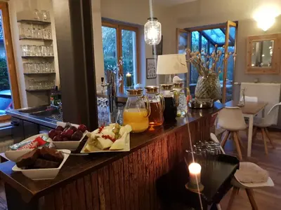 Essen im Hotel oder in der Nähe