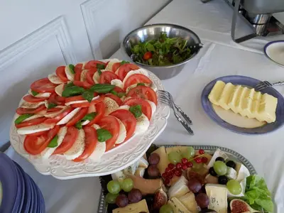 Essen im Hotel oder in der Nähe