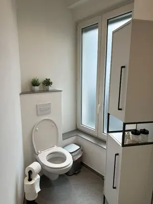 Ein Badezimmer in der Unterkunft Cozy Apartment at Bergmannkiez
